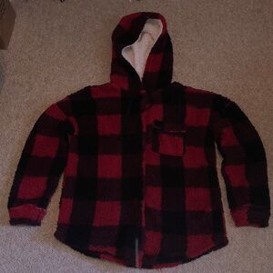 Plaid Sherpa Shacket